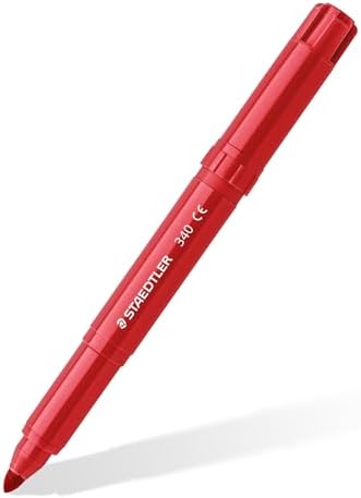 Noris 340 Jumbo - Marcador para mãos de crianças pequenas, estojo de cartão com 6 marcadores Jumbo em várias cores, 340 C6