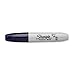SHARPIE Permanent Markers, Broad, Chisel Tip, Single, Navy (1927300)