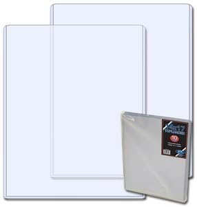 BCW 14 X 17 - Documents, Prints, Lithographs Topload Holder (10 Holders/Pack) - Display Protector - Top Load - Collecting Supplies