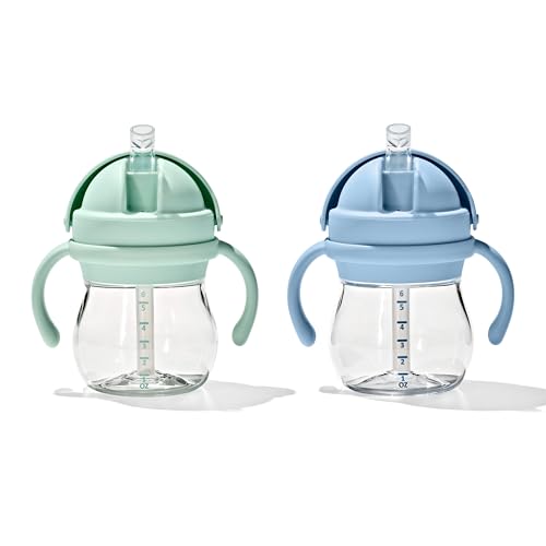 OXO Tot Transitions Straw Cup with Handles 6 oz. - Opal and...