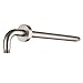 Lordear Shower Arm Extension 16 Inch Brushed Nickel Stainless Steel Wall Mounted Extended Arm for Shower Head, Flange Cover Included