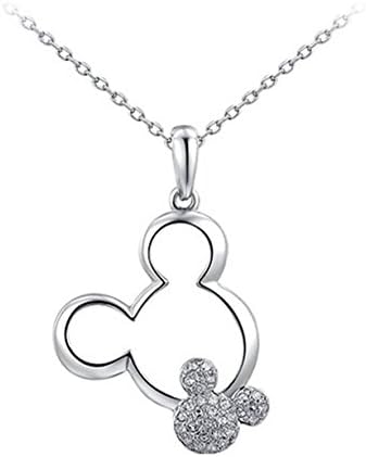 Lindas Shop Unisex Women Girls 18K Gold Plated Fashion Cute Animal Pendant Necklace (Silver)