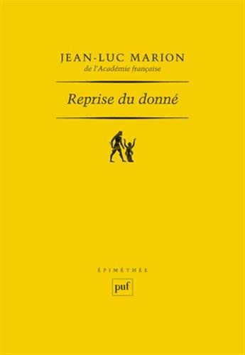 Reprise du donné