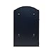 ALEKO USMB-05BK Elegant Wall Mounted Mail Box with Retrieval Door, 2 Keys and Bolts, Black
