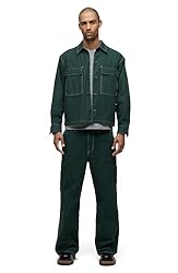 HUDSON Men's Luca Relaxed Fit Wide Leg Carpenter