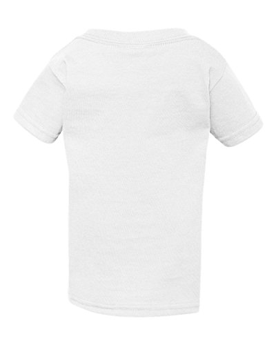 Gildan Todler Boy's Heavy Cotton 5.3 oz. T-Shirt, White, 3T