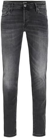 Jjiglenn Jjoriginal Am 817 Noos Jeans Uomo, Black Denim, 33W / 30L