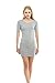 Carapace Clothing Women's Summer Spring Casual Fashion Jersey T-Shirt Dress