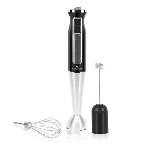 SOLTRONICS 3in1 Hand Blender, 3in1, 8Speed 500 Watts Stick Blender