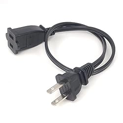 Tekit(4.92ft/1.5m) US Power Extension Cable Cord US