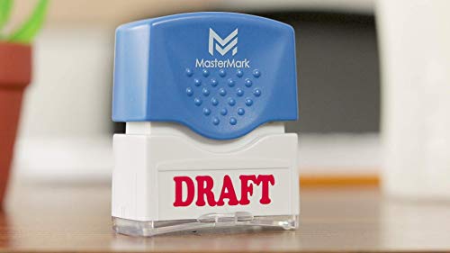 Draft Stamp â€“ MasterMark Premium Pre-Inked Office Stamp