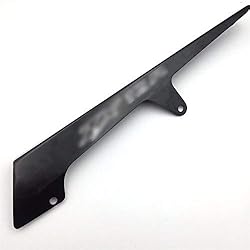 HONGK- Motorcycle Black Chain Guard Compatible with