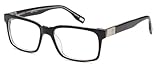 Mens Strong Square Glasses Frames Prescription Eyeglasses Rxable 55-18-145-37
