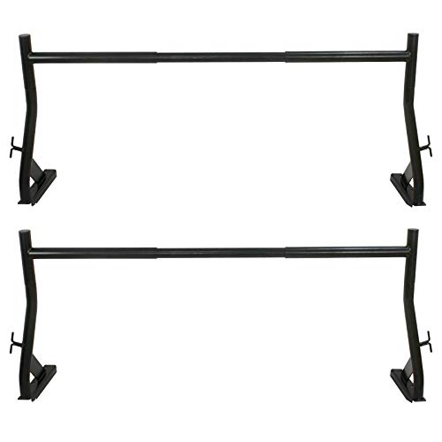 Rack Heavy-Duty Economical Light Carrying Wood Ladders Other Construction Support 500 lbs Up for Hauling ladders, lumbers, Pipes, and Other Long & Big Items 650LB Universal Pick Up Truck Flat Rack