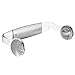 iDesign Forma Metal Wall Mount Toilet Paper Holder, Tissue Dispenser for Master, Guest, Kids', Office Bathroom, 3