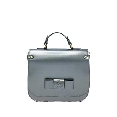 Gunas New York Ridley Pe Silver Vegan Crossbody Handbags
