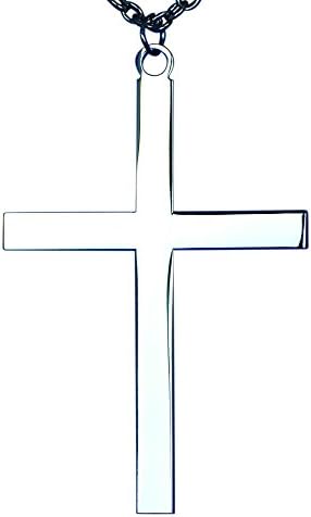 2 1/2" Silver Plated Latin Cross