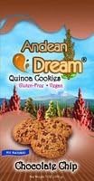 Andean Dream Quinoa Choc Chip Cookies Gluten Free 7 Oz (Pack of 6)
