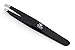 Majestic Bombay Slant Tweezers for Women and Men – Splinter Ticks, Facial, Eyebrows and Ingrown Hair Removal–Sharp, Needle Nose, Surgical Tweezers Precision best tweezers for chin hair and Plucking