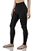 ODODOS Women's Mid Waisted Tummy Control Yoga Pants,Full-Length Leggings with Inner Pockets