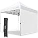 Ohuhu EZ Pop-Up Canopy Tent with Sidewall, Sturdy Commercial Instant Shelter with Removal Side Wall for More Shade, 4 Adjustable Height, Ground Pins, Rope (9.6 x 9.6 ft)