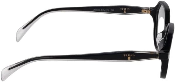 VTOB56L Occhiali, Shiny Black, 49 da donna, nero luccicante