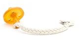 Madeline's Box Original Softy Braided Pacifier Clip, Hand-Made in USA, Universal - Keep Any Pacifier, Teether, Or Toy Off The Dirty Ground, Perfect Length 8", Stylish and Sturdy (Softy Natural)