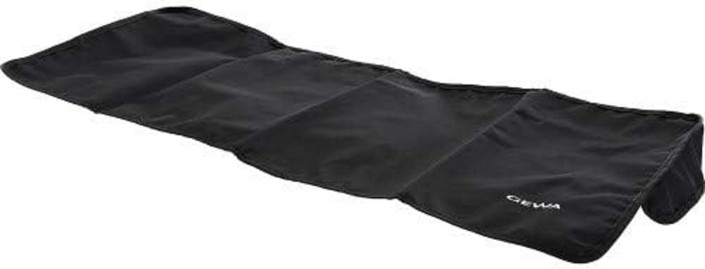 GEWA Keyboard Cover Economy, Keyboard Cover (high-quality dust protection for keyboards, practical strap edging, made of robust nylon, dimensions: 122 x 44 x 6 cm), black