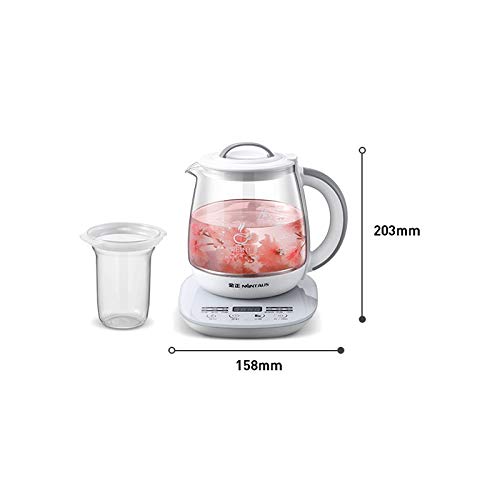 WSJTT Bollitore Elettrico, Cordless Jug Kettle variabile Temperatura bollitore, Termica, Digitale, Intelligent Automatic… - immagine 3