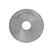 uxcell 63mmx1mmx16mm 72T Circular High Speed Steel HSS Slitting Saw Cutter Cutting Tool