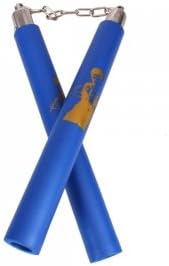 Sporting Goods Bruce Lee Pattern Foam Nunchakus Blue