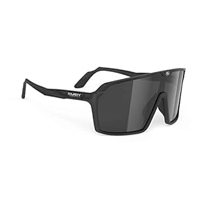 RUDY PROJECT Spinshield bril – Black Fade Yellow Fluo – Smoke Black glazen