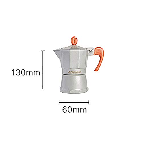 DYB Espressokocher Kleiner Moka-Topf-Induktion-Kaffee-Kaffee-Kaffeemaschinen Home Coffee Pot Office Make Coffee… – Bild 8