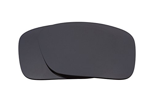 New SEEK OPTICS Replacement Lenses Oakley CRANKCASE - Black Iridium