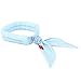 N-rit Cooling Scarf. Wrap a Soaked Tie Around Neck or Head to Instantly Chill Out. Crystal Polymer Technology Keeps Cool & Reusable. Great for Summer, Outdoor Activities & Sports. [Light Blue]