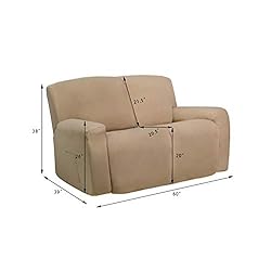 Easy-Going 6 Pieces Microfiber Stretch Sectional