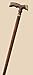 Custom Wooden Walking Cane for Men - Thor Viking - Designer Handcrafted Men's Canes and Walking Sticks for Gentleman