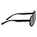 TRUST OPTICS Kids Age 3-10 Soft Flexible Polarized Aviator Sunglasses - Black Aviator Style