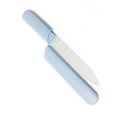 Crystal Glass, Genuine Czech 5 Inch Nail File in Blue Hard Case