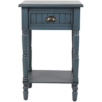 drawer therapy antique accent navy table bailey dcor bead