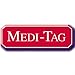 SEVERE ALLERGIES - EPIPEN CARRIED-Medical Alert Bracelet Medi-Tag Black/Brown Rubber Stainless Steel Medical ID Band by Medi-Tag