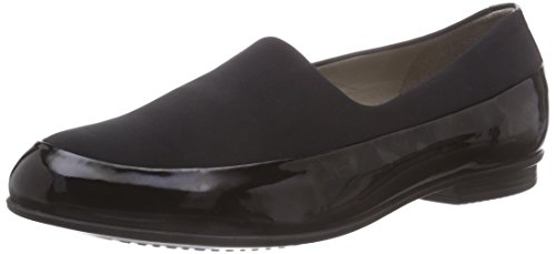 ECCO Footwear Womens Touch Ballerina Stretch Flat, Black, 39 EU/8-8.5 M US