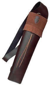 Neet Archery Traditions Back Quiver Color Brown Leather