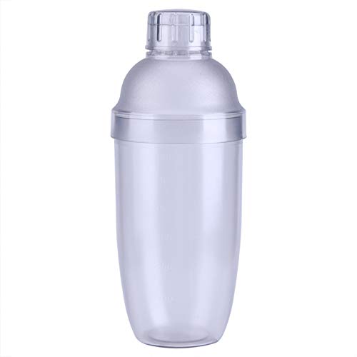 Anti-Leckage Transparente PC-Harz Milch Tee Cocktail Drink Shaker Barkeeper Weinmischer Pot Bar Tool 700cc für Barkeeper…
