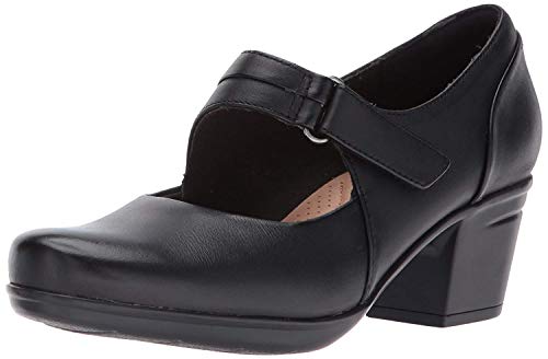 Clarks Femme Emslie Lulin Pompe à vêtements, Noir, 41.5 EU