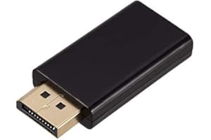 Displayport to HDMI Adapter - Display Port to HDMI DisplayPort Male Female Adapter Converter DP to HDMI 1080P Plug and Play f