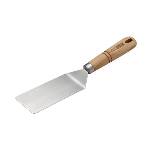 Cake Boss Wooden Tools And Gadgets Stainless Steel Brownie Spatula