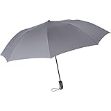 Procella Folding Golf Umbrella 52 Inch Large Auto Open, Windproof Waterproof, Strong Sturdy Foldable Portable, Oversized Compact & Lightweight Rain & Wind Resistant for Men & Women (Grey)