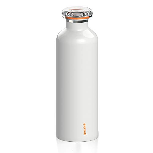 Guzzini Bottles, Polyester copolymer, Polypropylene, Stainless Steel, White, One Size