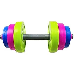 Perruque Femme Weights Set Children’s Home Sports Weights Dumbbell Set Adjustable Dumbbells Weight Set Weight Lifting Training Gym Workout Fitness Biceps Exercise Home Training for Kids Gym (35.0)